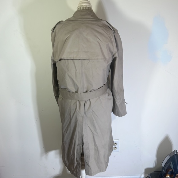 Vintage London fog main coat trenchcoat with wool lining - Picture 5 of 12